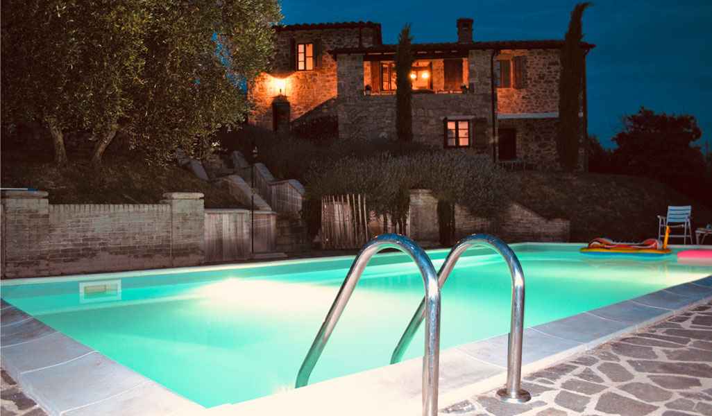 Villa met privé zwembad keuken